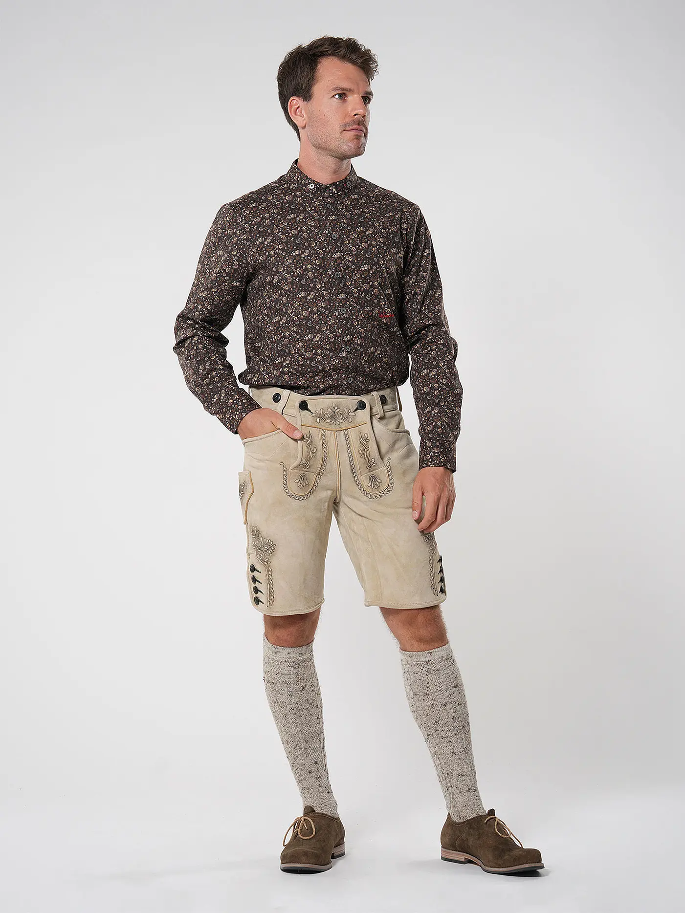 BECKERT | Lederhose  | creme