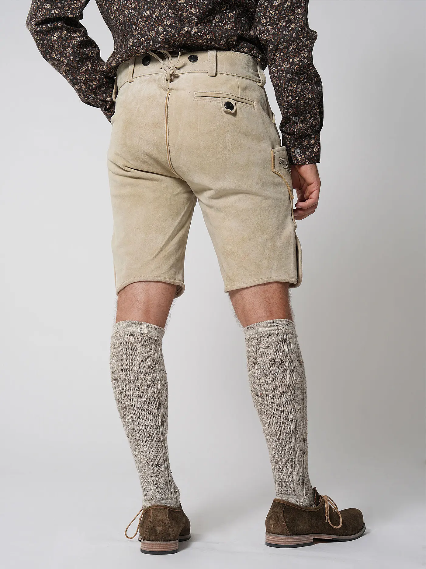 BECKERT | Lederhose  | creme