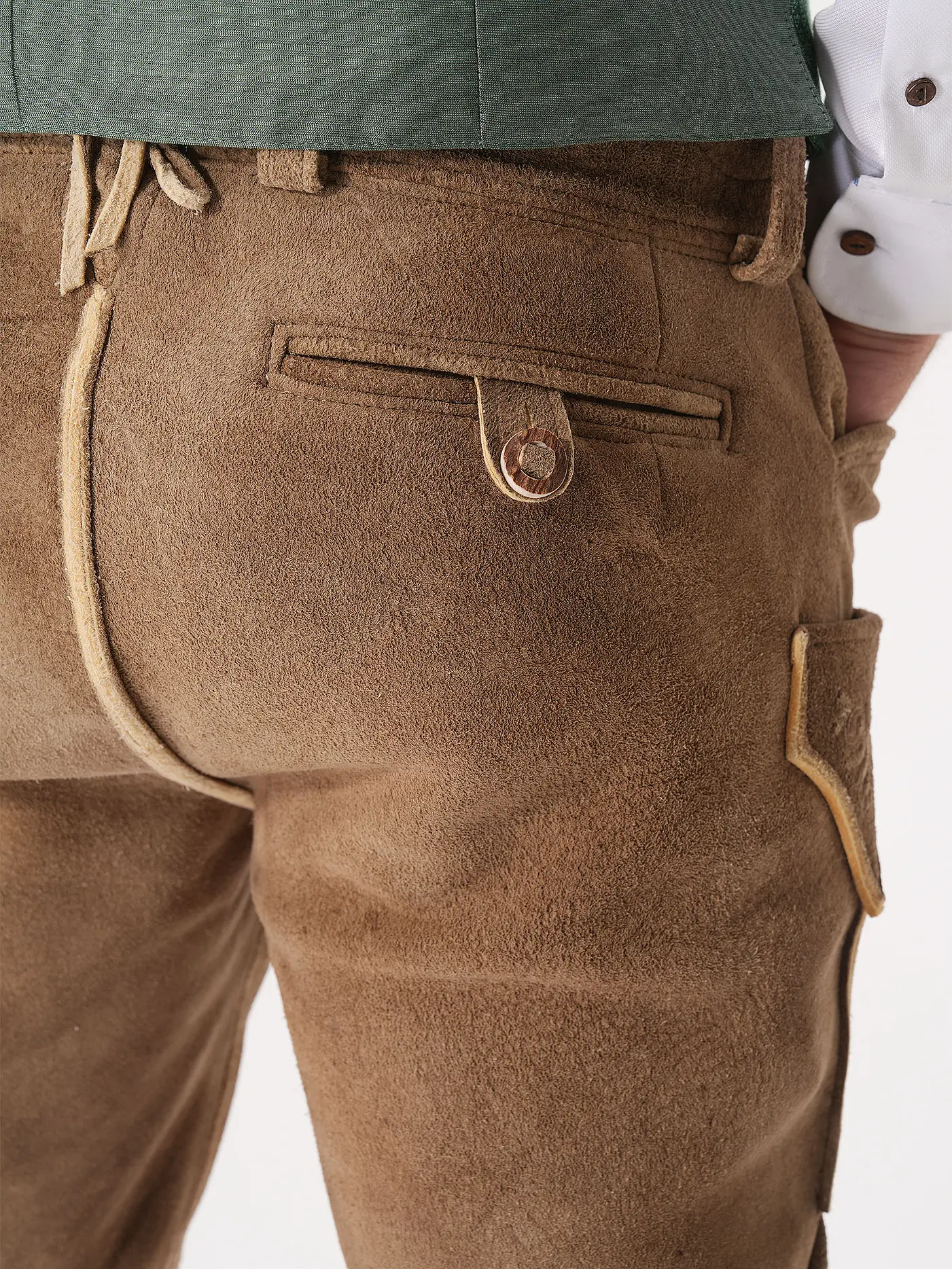 BECKERT | Lederhose APPENZELL | braun