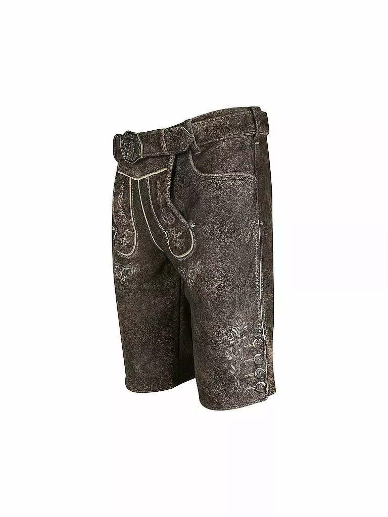 BECKERT | Lederhose Kaiserau | braun