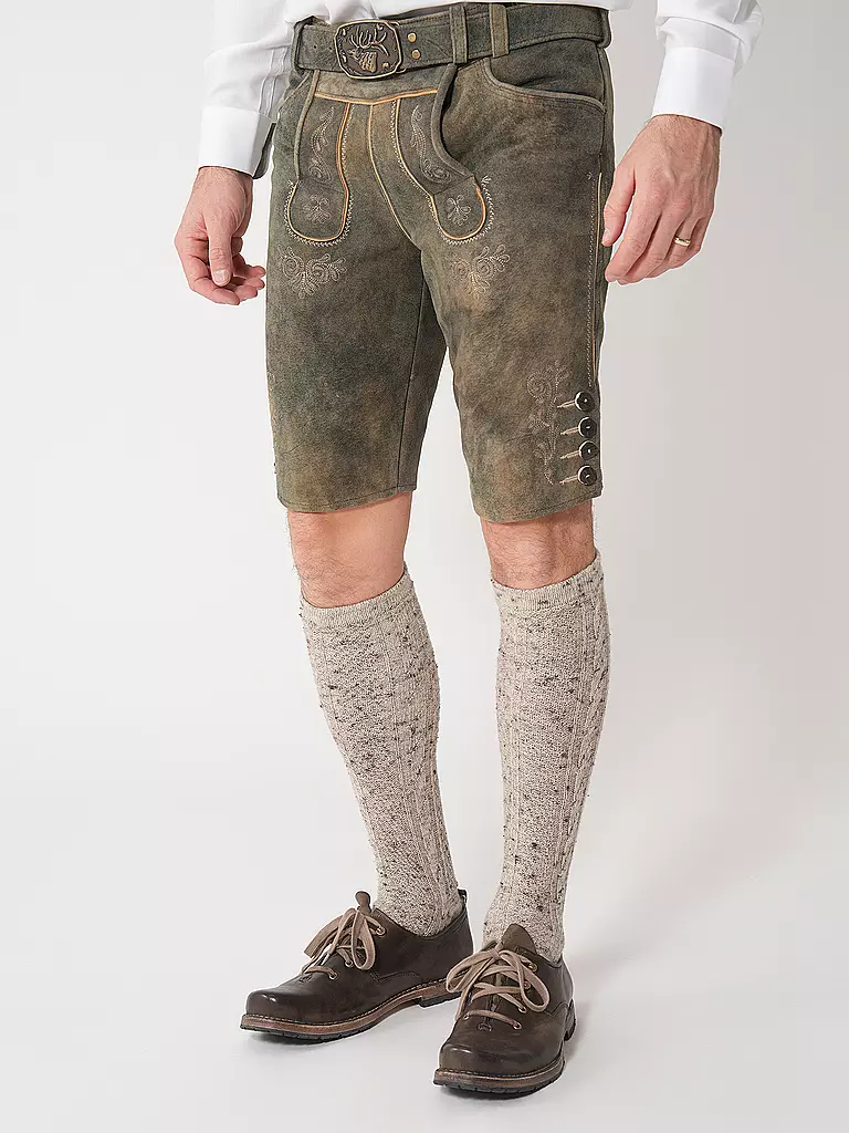 BECKERT | Lederhose KAISERAU | hellbraun