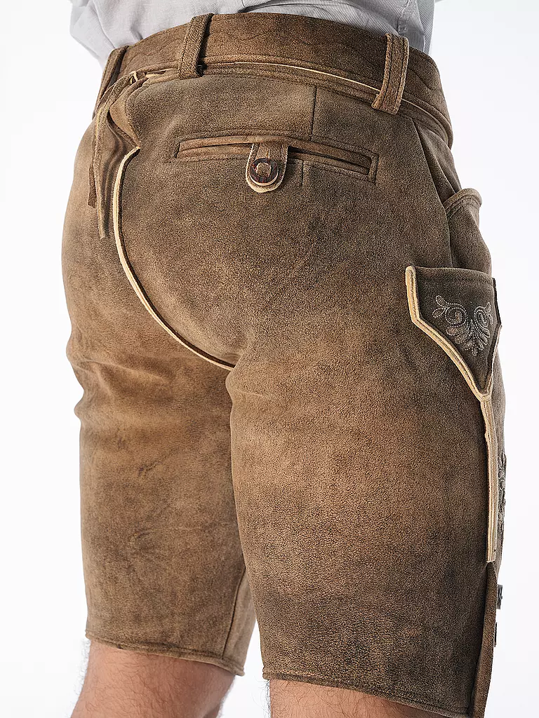 BECKERT | Lederhose | braun