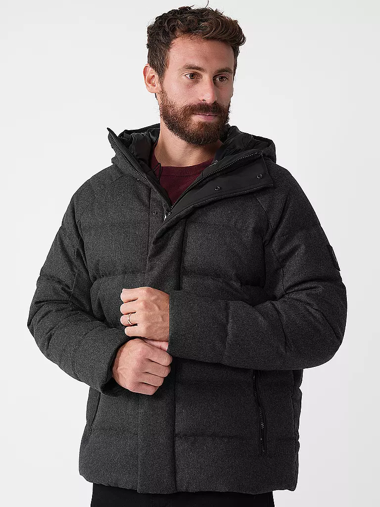 BELSTAFF | Daunensteppjacke APEX | grau
