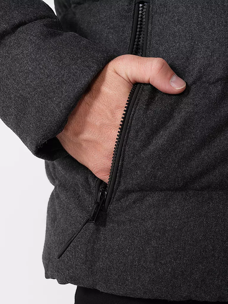 BELSTAFF | Daunensteppjacke APEX | grau