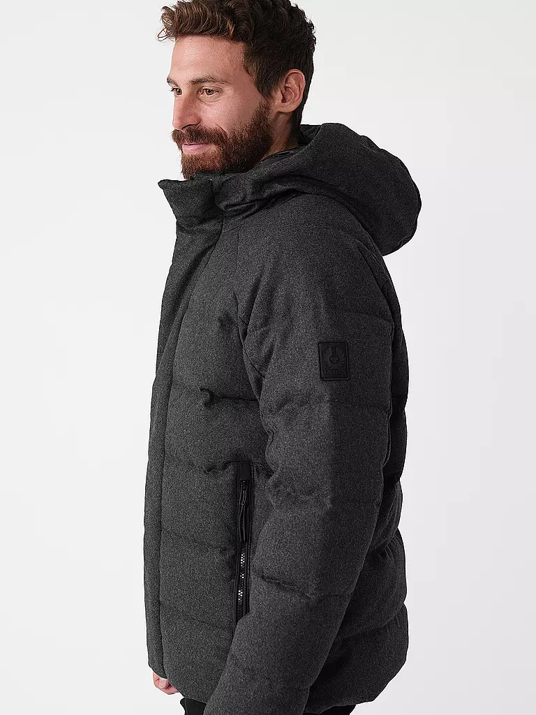 BELSTAFF | Daunensteppjacke APEX | grau