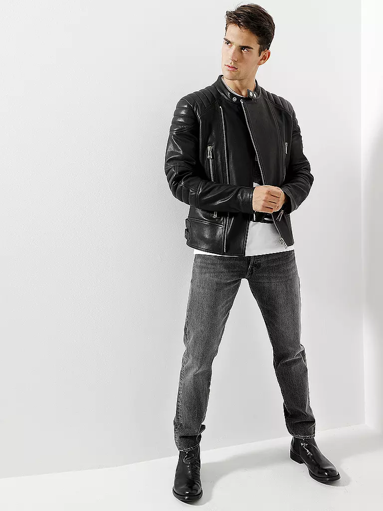 BELSTAFF | Lederjacke "Sidney" | schwarz