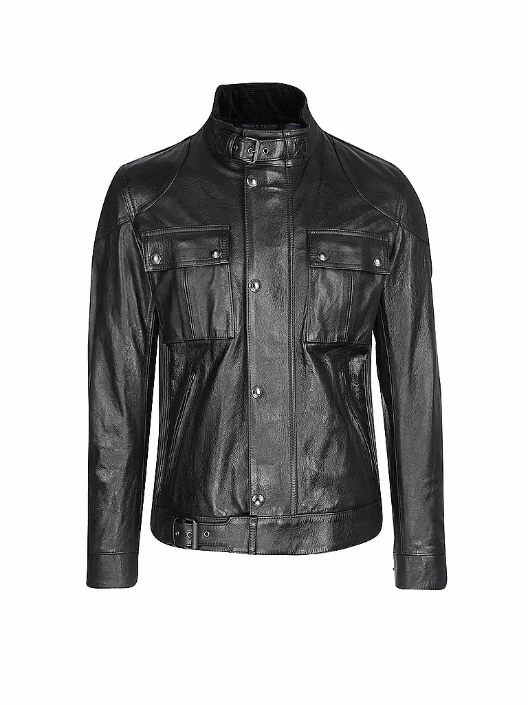 BELSTAFF | Lederjacke Gangster 2.0 | schwarz