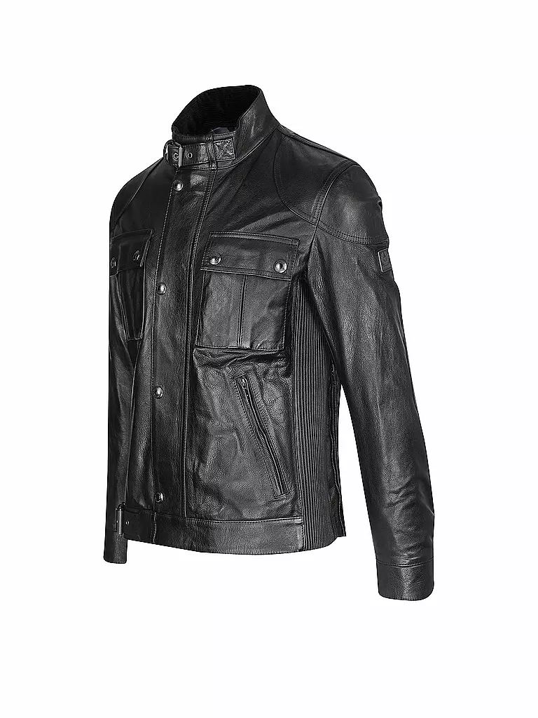 BELSTAFF | Lederjacke Gangster 2.0 | schwarz