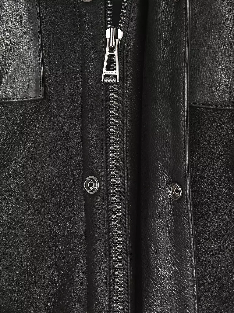 BELSTAFF | Lederjacke Gangster | schwarz