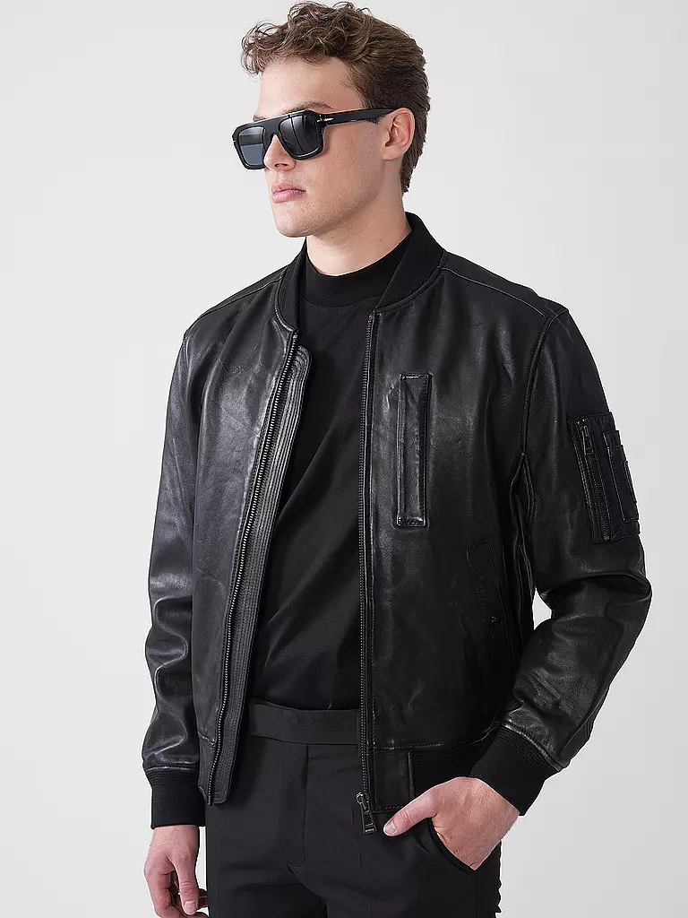 BELSTAFF | Lederjacke MARKER | schwarz