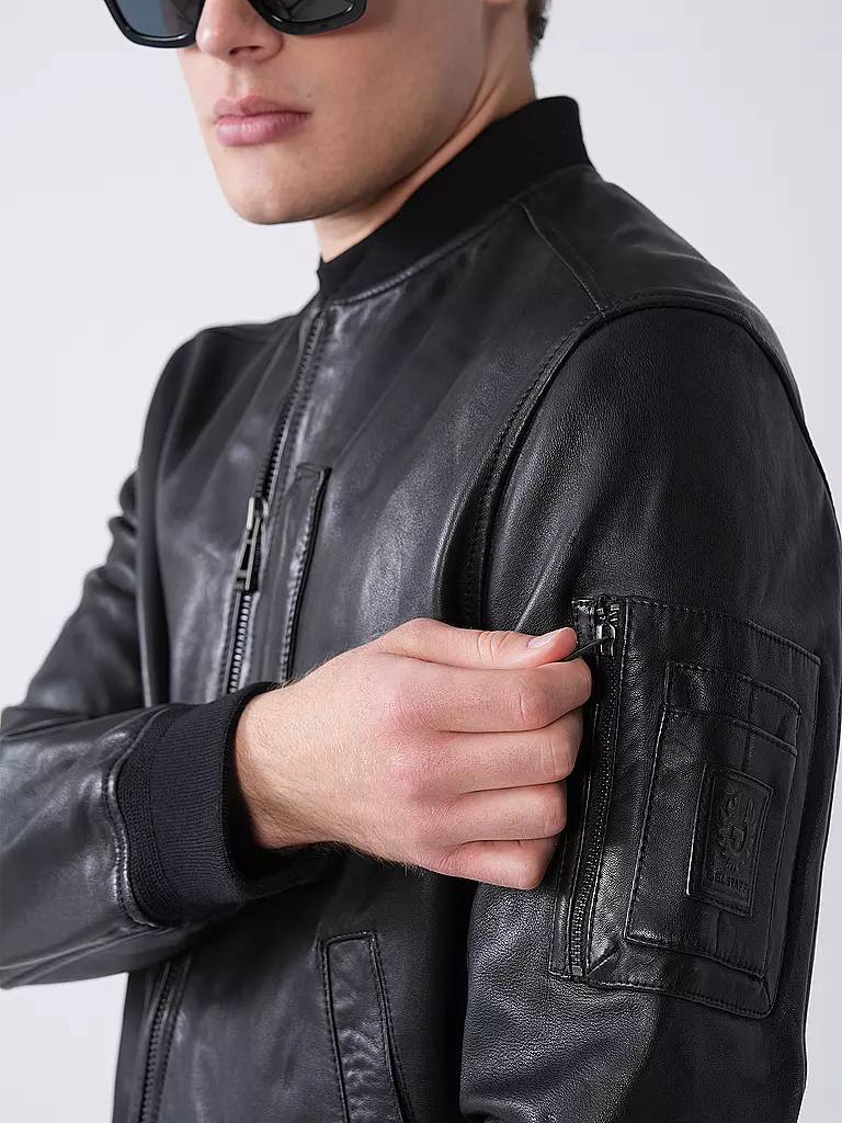 BELSTAFF | Lederjacke MARKER | schwarz
