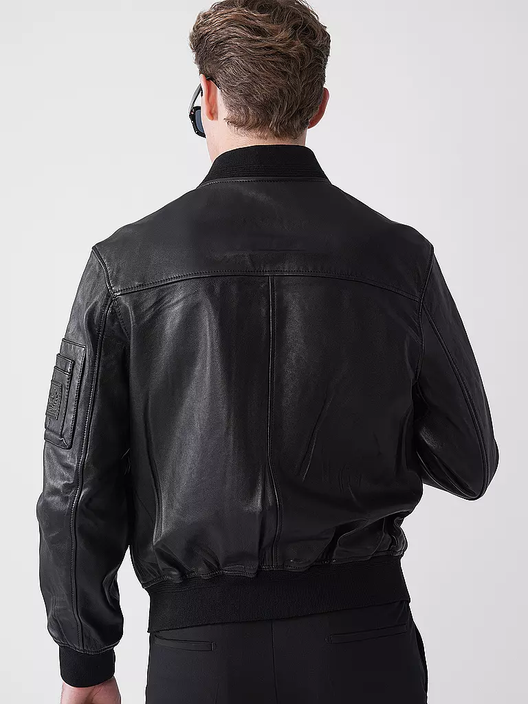 BELSTAFF | Lederjacke MARKER | schwarz