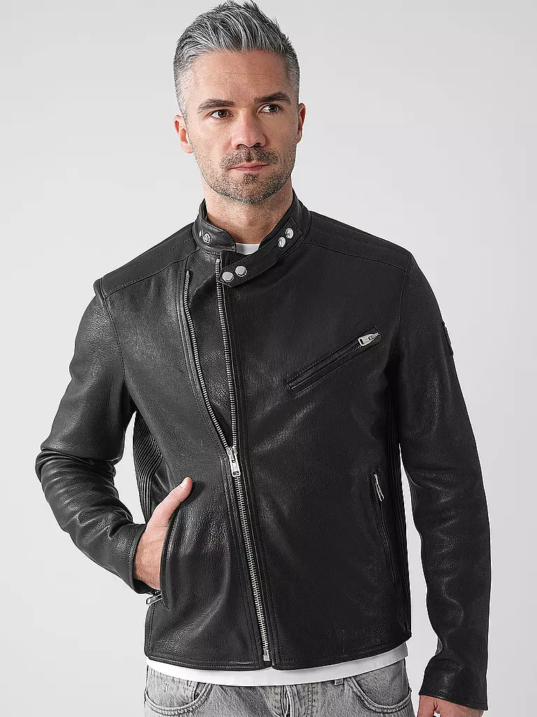 BELSTAFF | Lederjacke OULTON | schwarz