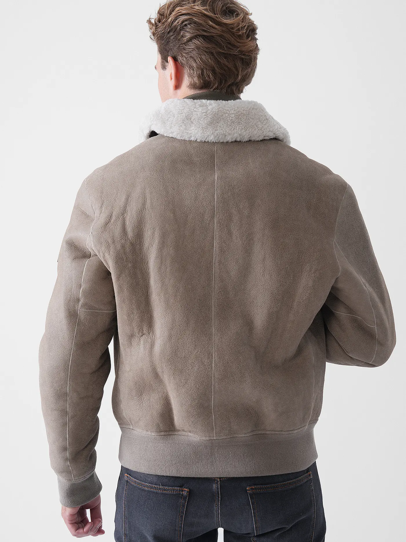 BELSTAFF | Lederjacke TRACE | beige