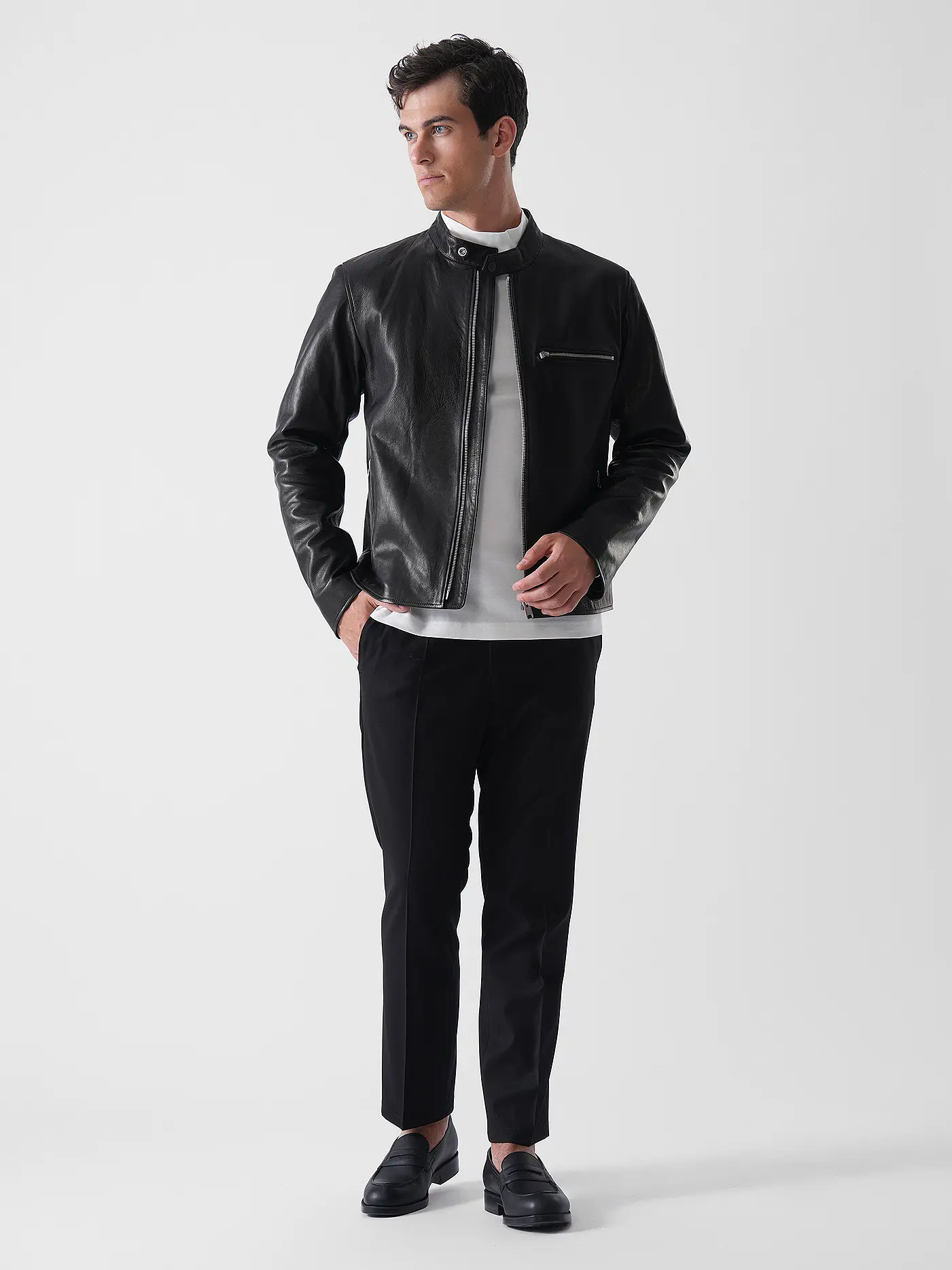 BELSTAFF | Lederjacke TRACK  | schwarz