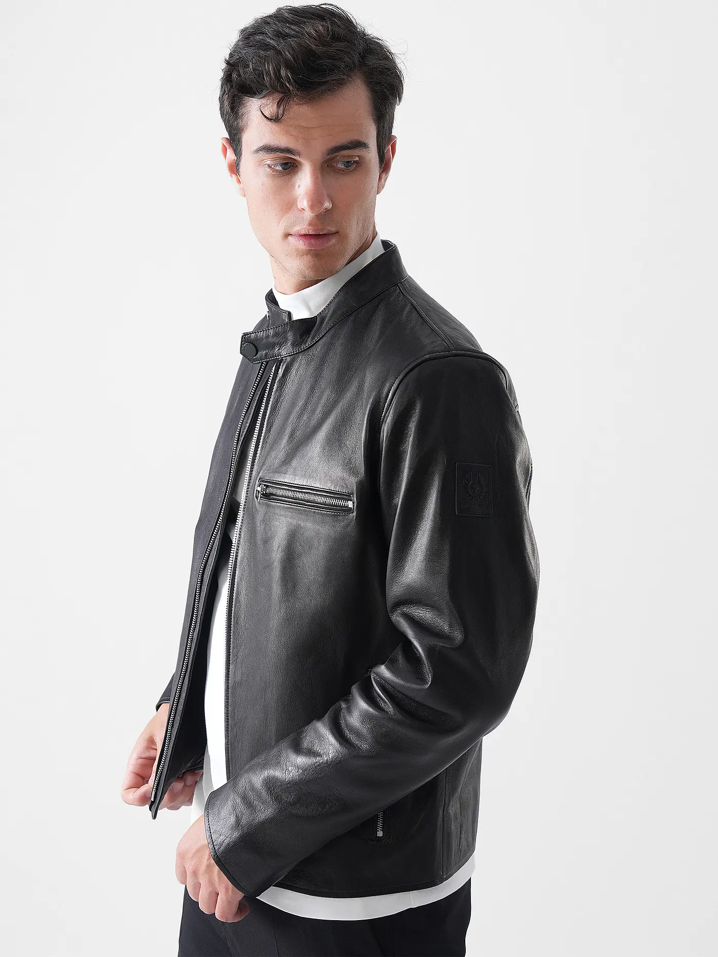 BELSTAFF | Lederjacke TRACK  | schwarz