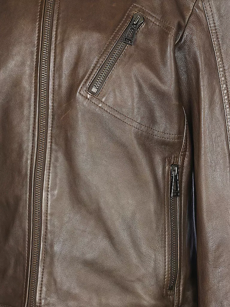 BELSTAFF | Lederjacke V-RACER 2.0 | braun