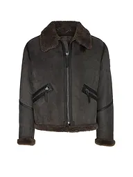BELSTAFF | Lederjacke WINTERBROOK | grau