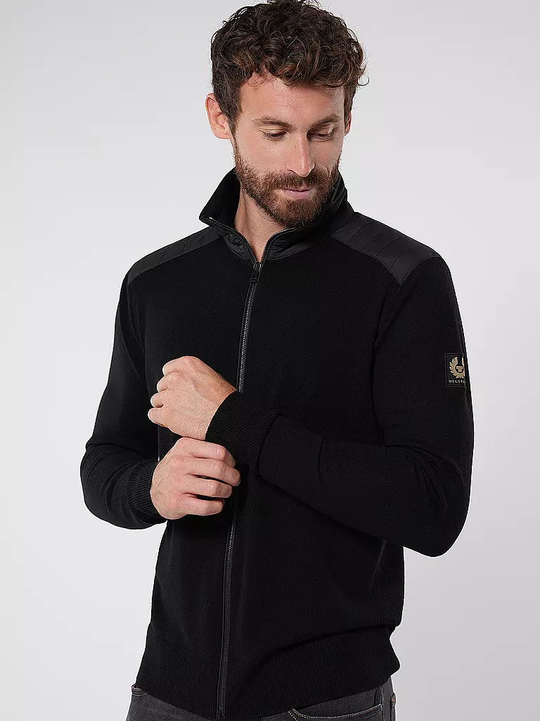 BELSTAFF | Strickjacke KELBY | blau