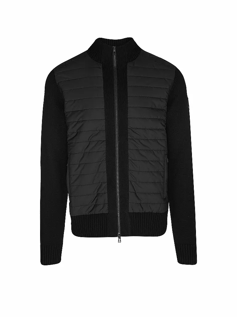 BELSTAFF | Strickjacke KINGSTON FULL ZIP | schwarz