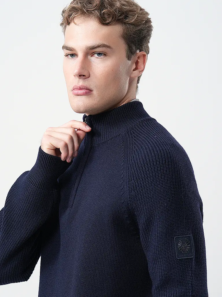 BELSTAFF | Troyer Pullover ASPEC  | blau
