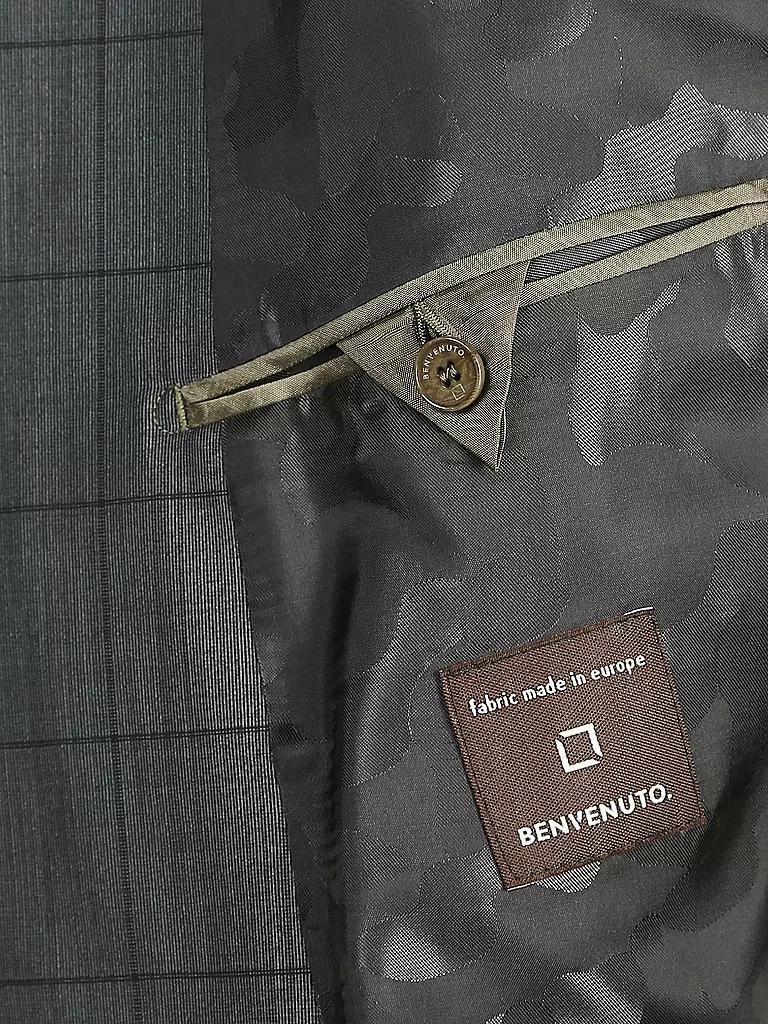 BENVENUTO | Sakko Super-Slim-Fit "Othello 360" | grau