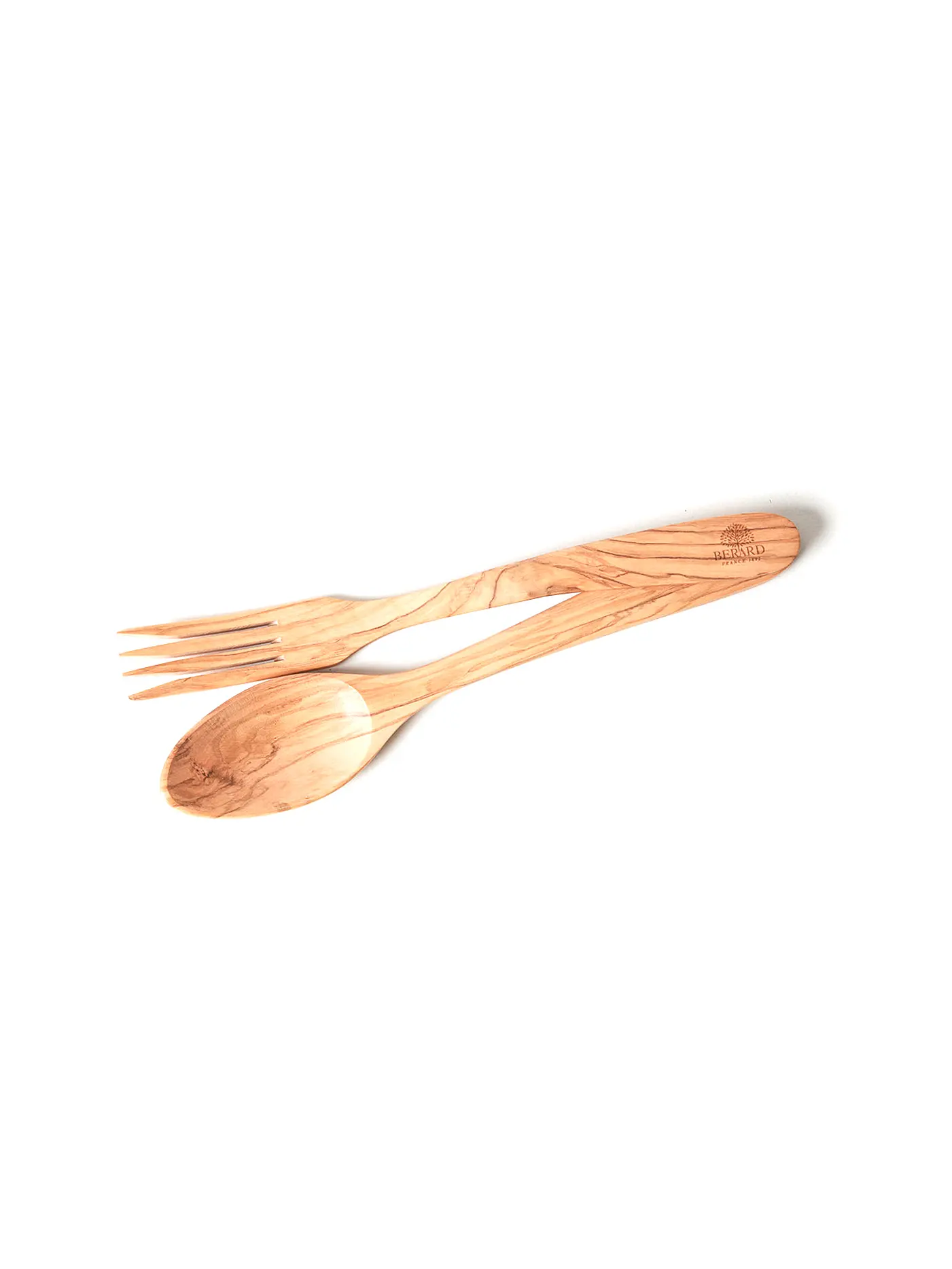 BERARD | Salatbesteck Olivenholz 30cm | braun