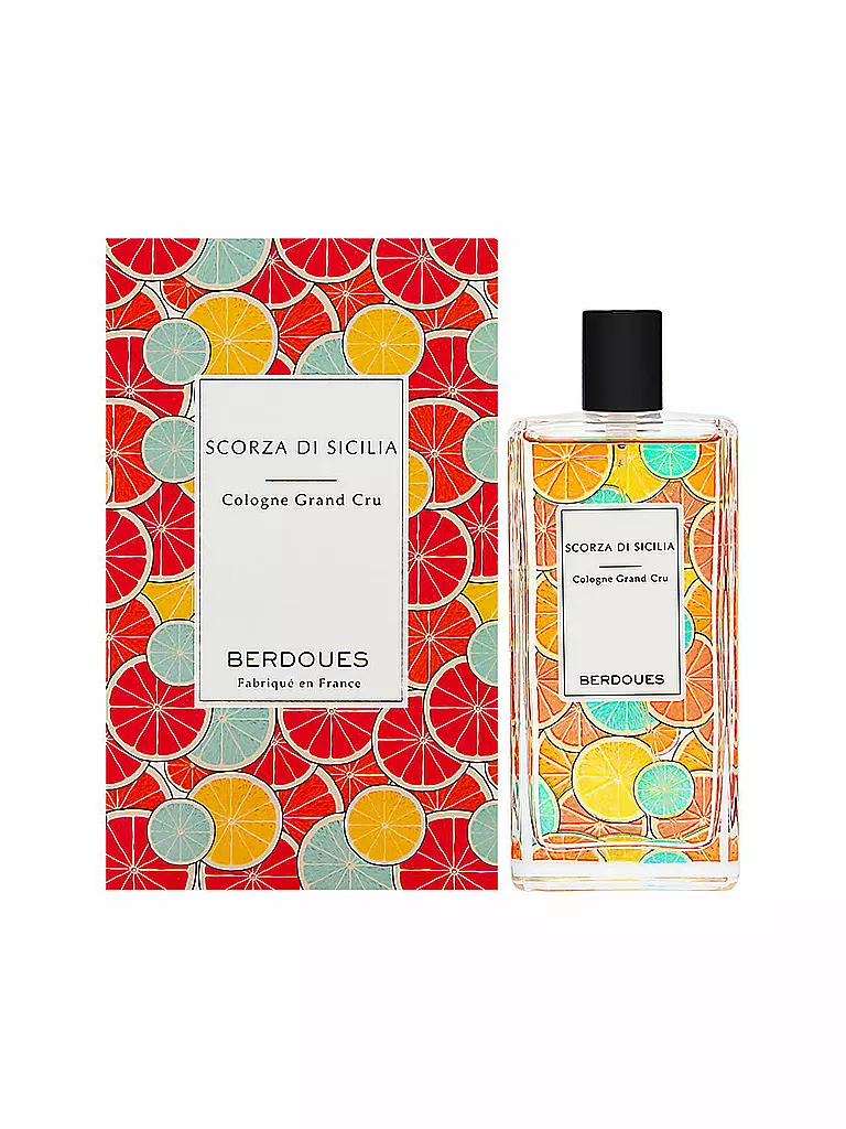 BERDOUES | Grands Crus - Scorza Di Sicilia Eau de Cologne 100ml | transparent