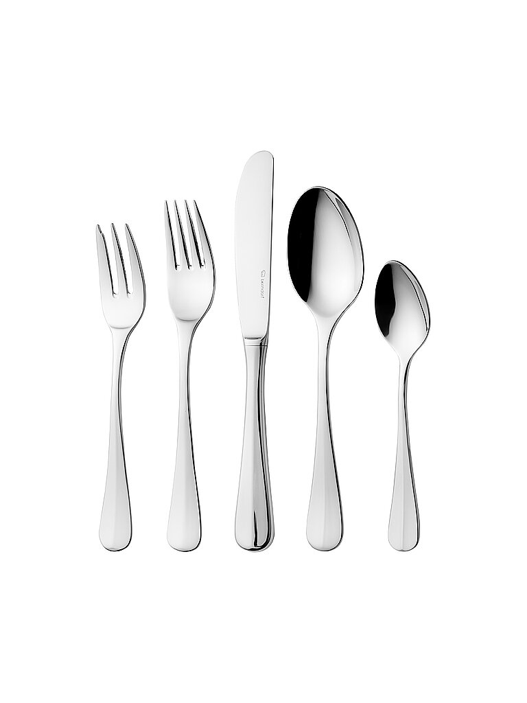 BERNDORF Menübesteck 30-tlg. BAGUETTE Nicro/Poliert silber