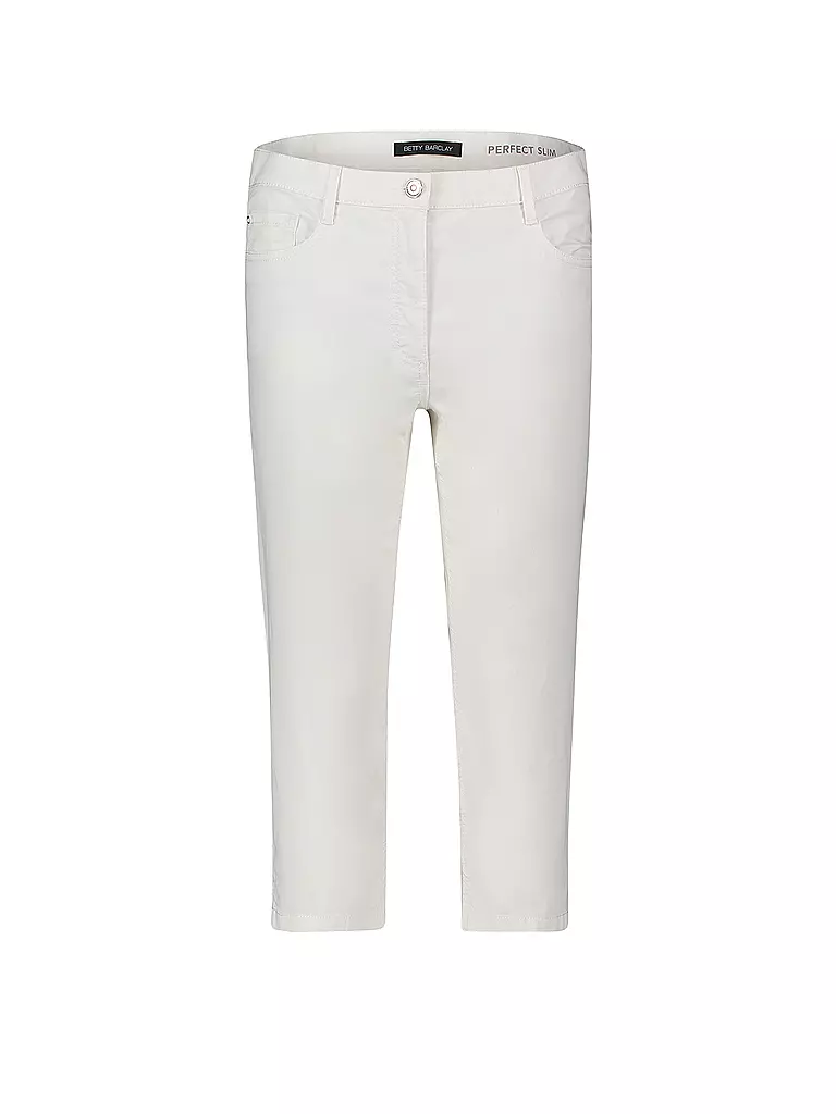 BETTY BARCLAY | Hose Slim Fit 3/4  | weiss