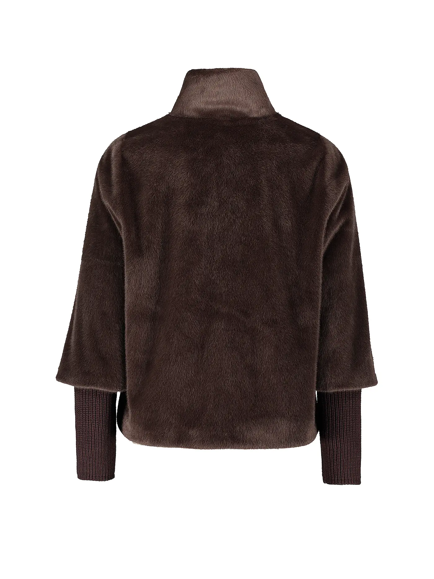 BETTY BARCLAY | Jacke in Felloptik | braun