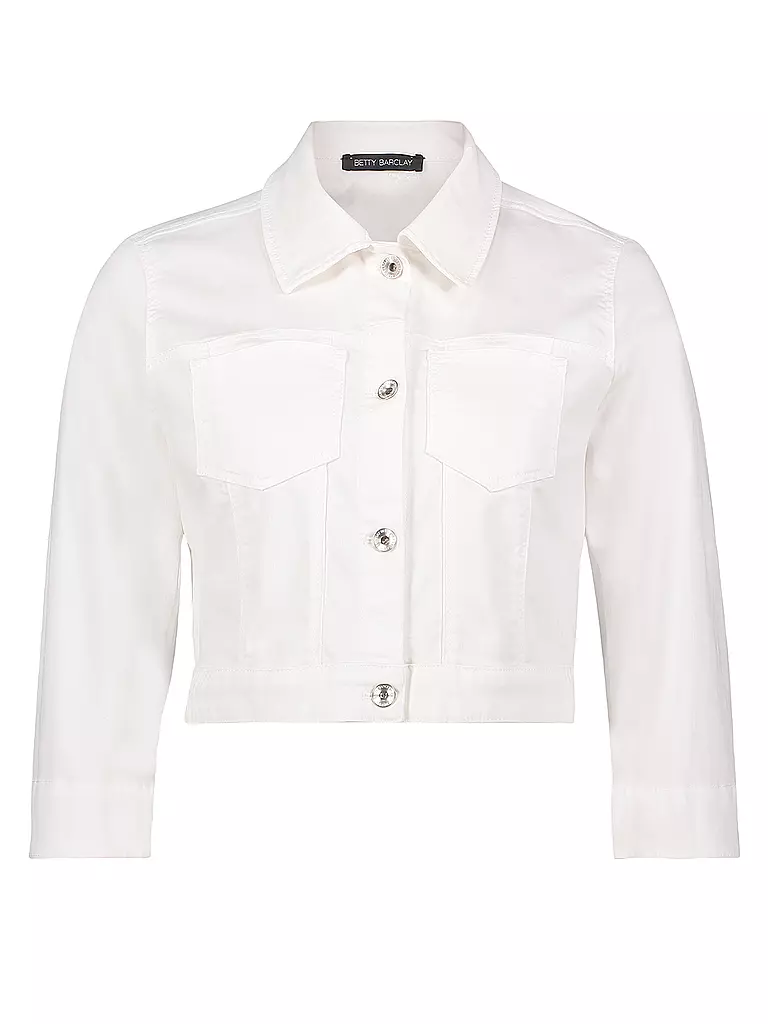 BETTY BARCLAY | Jeansjacke  | weiss