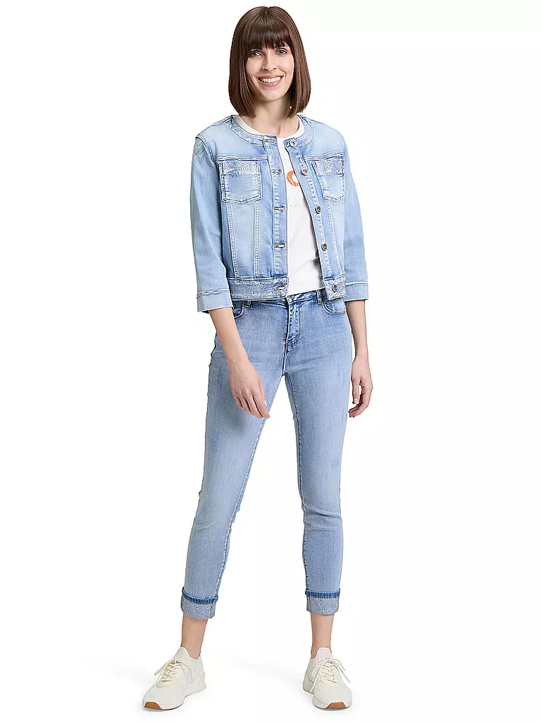 BETTY BARCLAY | Jeansjacke  | hellblau