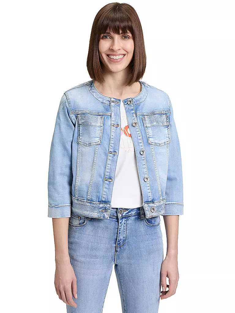 BETTY BARCLAY | Jeansjacke | hellblau
