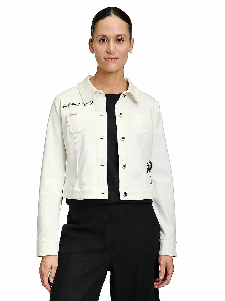 BETTY BARCLAY | Jeansjacke | weiss