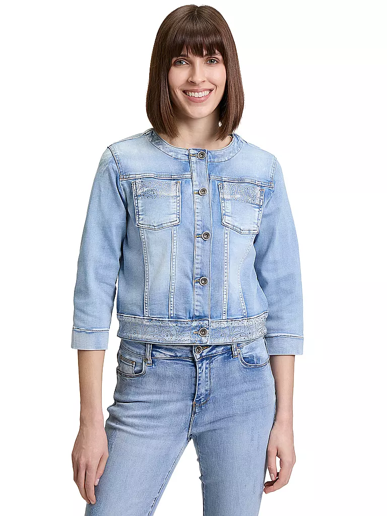 BETTY BARCLAY | Jeansjacke | hellblau