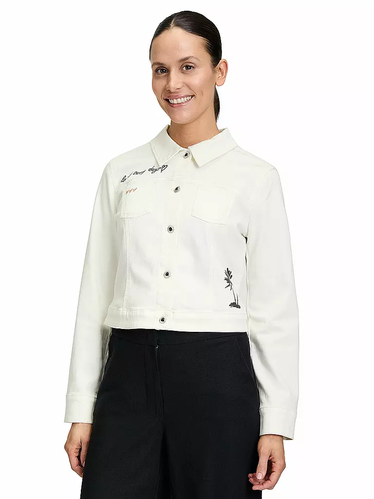 BETTY BARCLAY | Jeansjacke | weiss