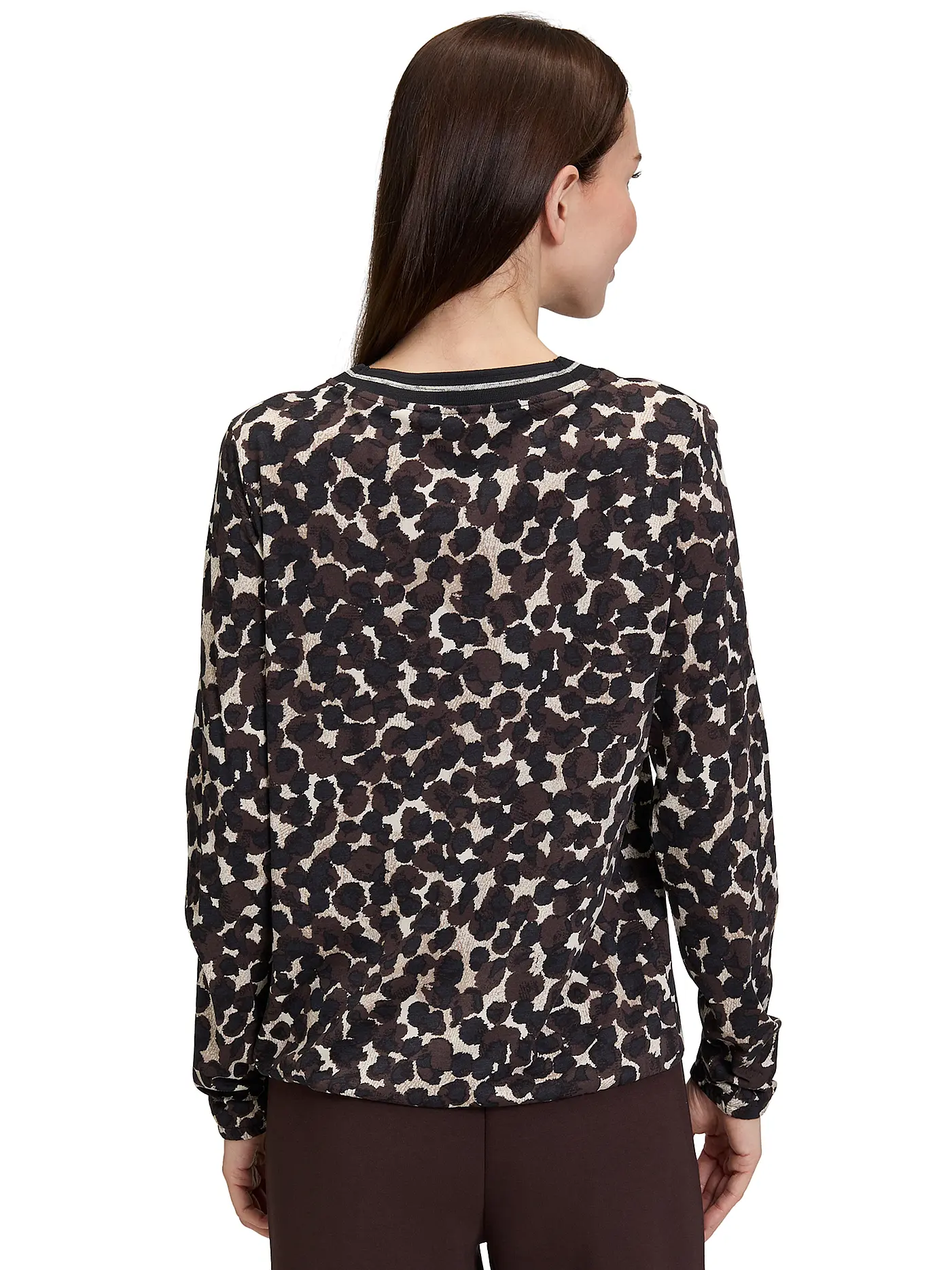 BETTY BARCLAY | Langarmshirt  | braun