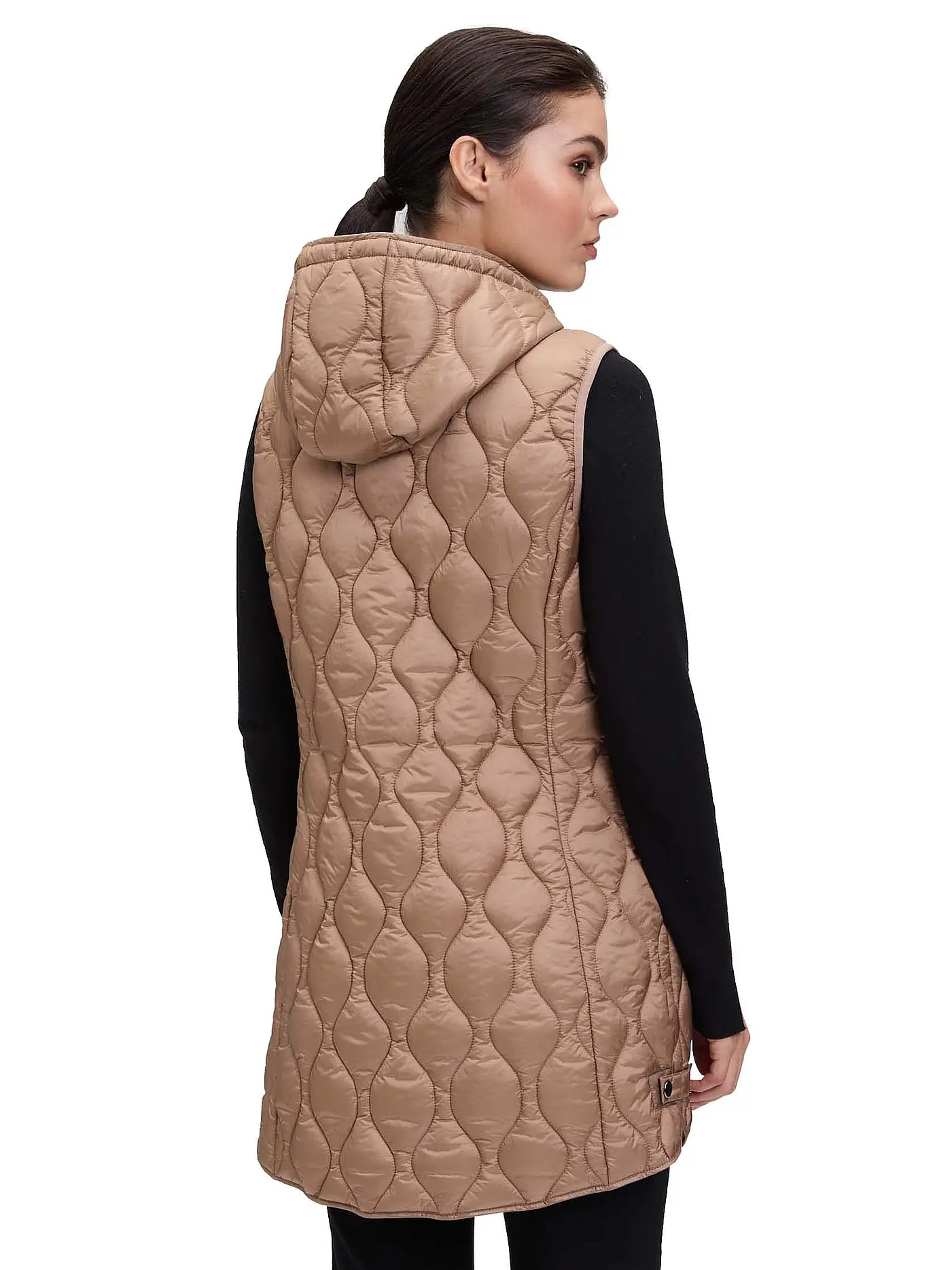 BETTY BARCLAY | Steppgilet  | camel
