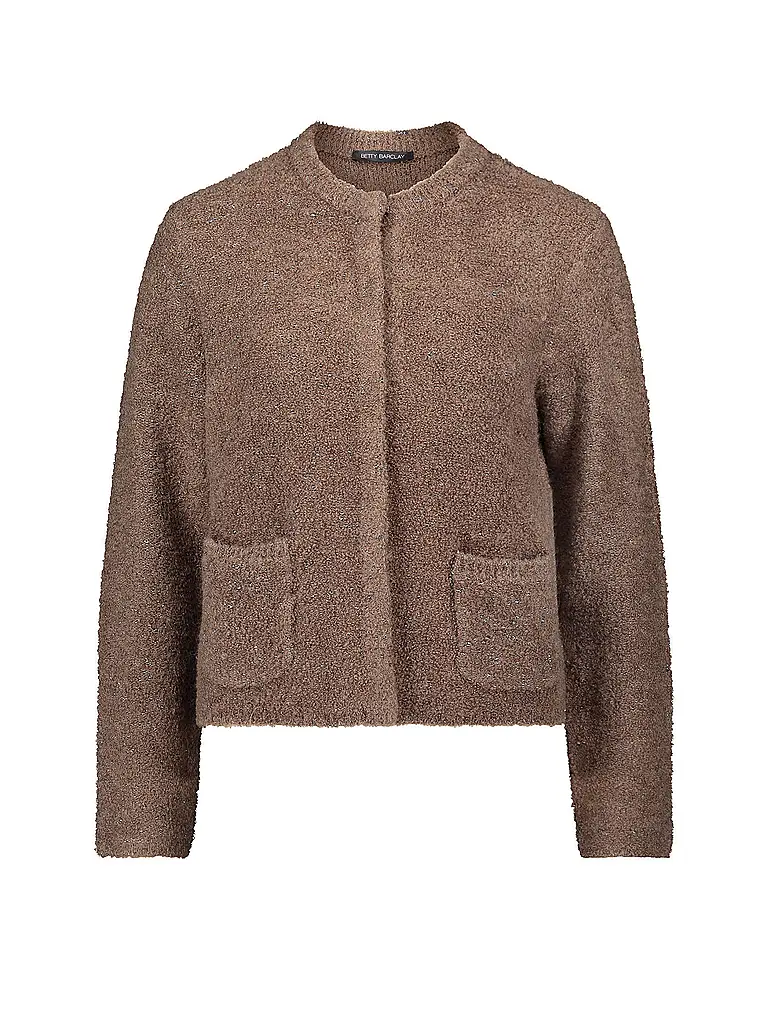 BETTY BARCLAY | Strickjacke  | Braun