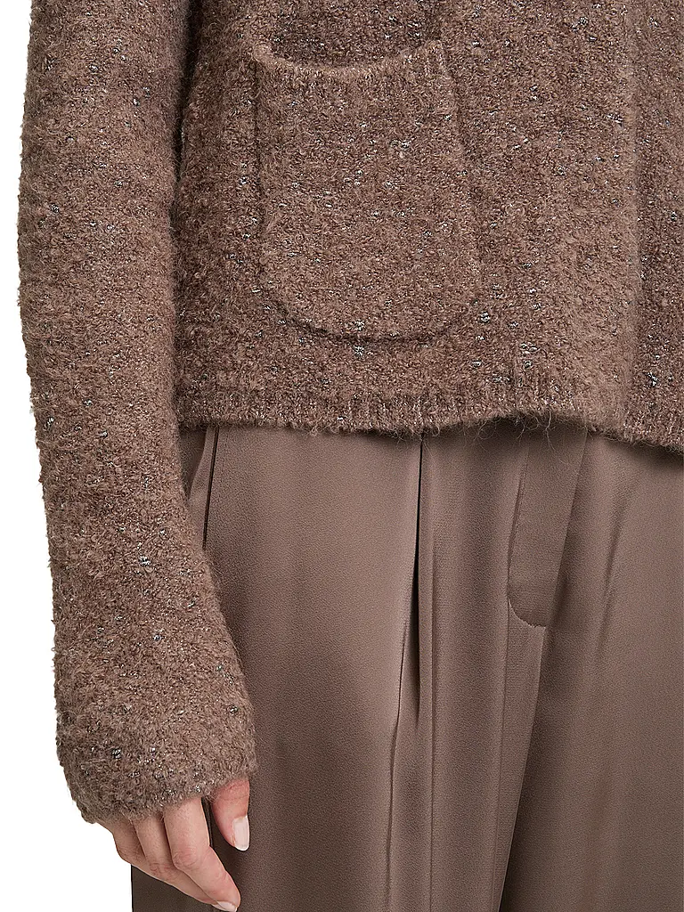 BETTY BARCLAY | Strickjacke  | Braun