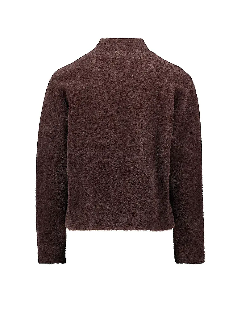 BETTY BARCLAY | Strickjacke in Felloptik | 
