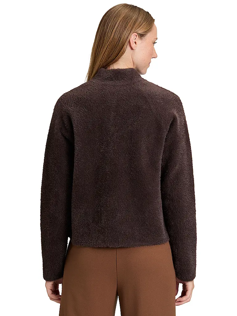 BETTY BARCLAY | Strickjacke in Felloptik | 