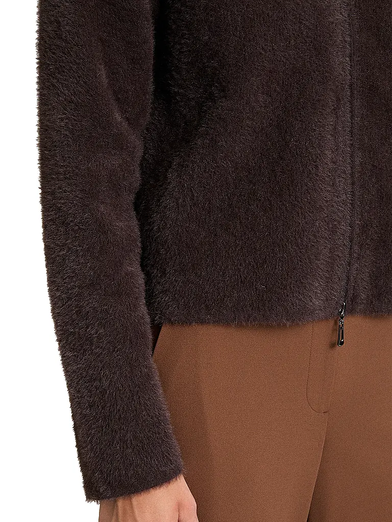 BETTY BARCLAY | Strickjacke in Felloptik | 