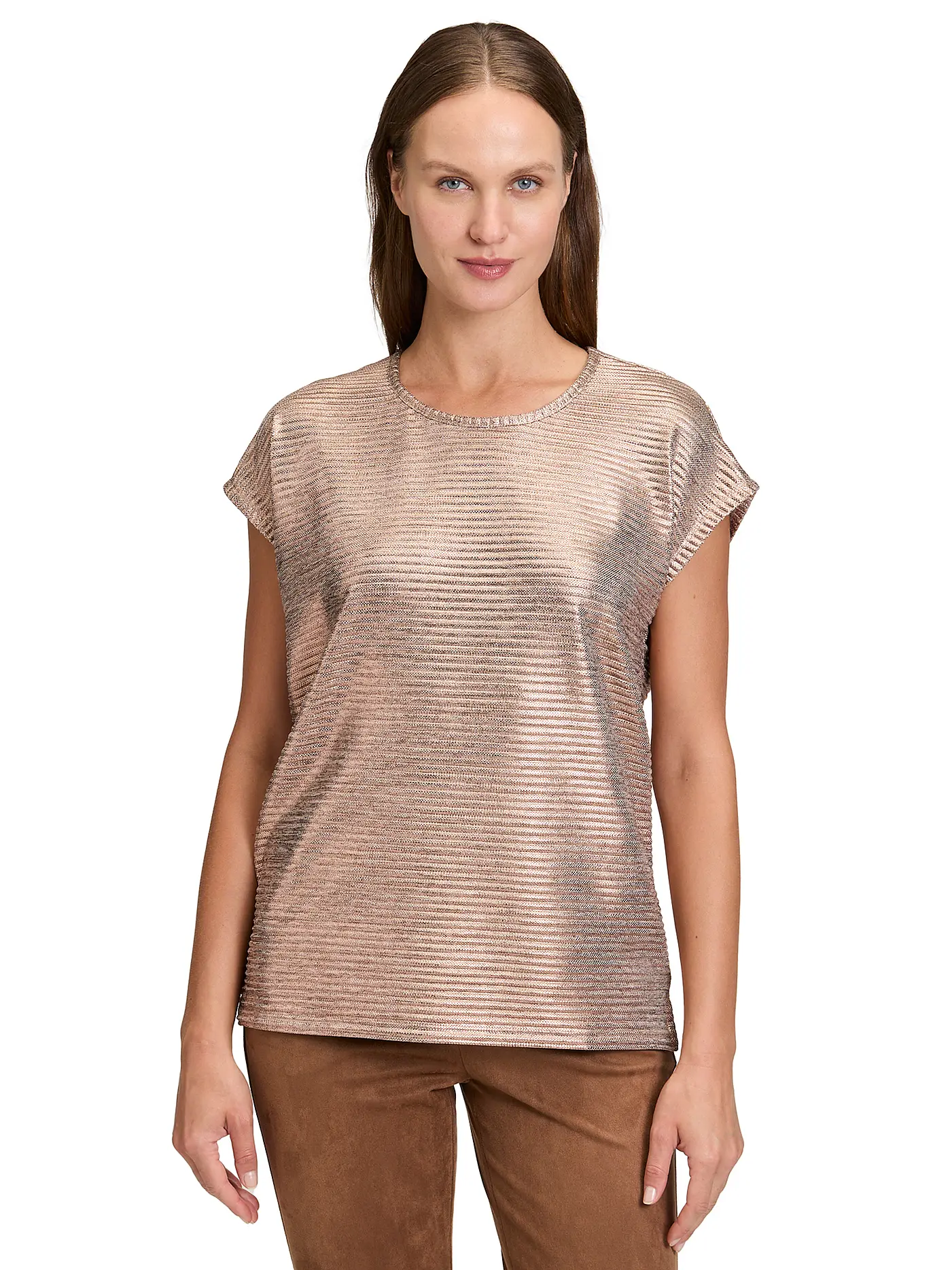 BETTY BARCLAY | T-Shirt  | braun