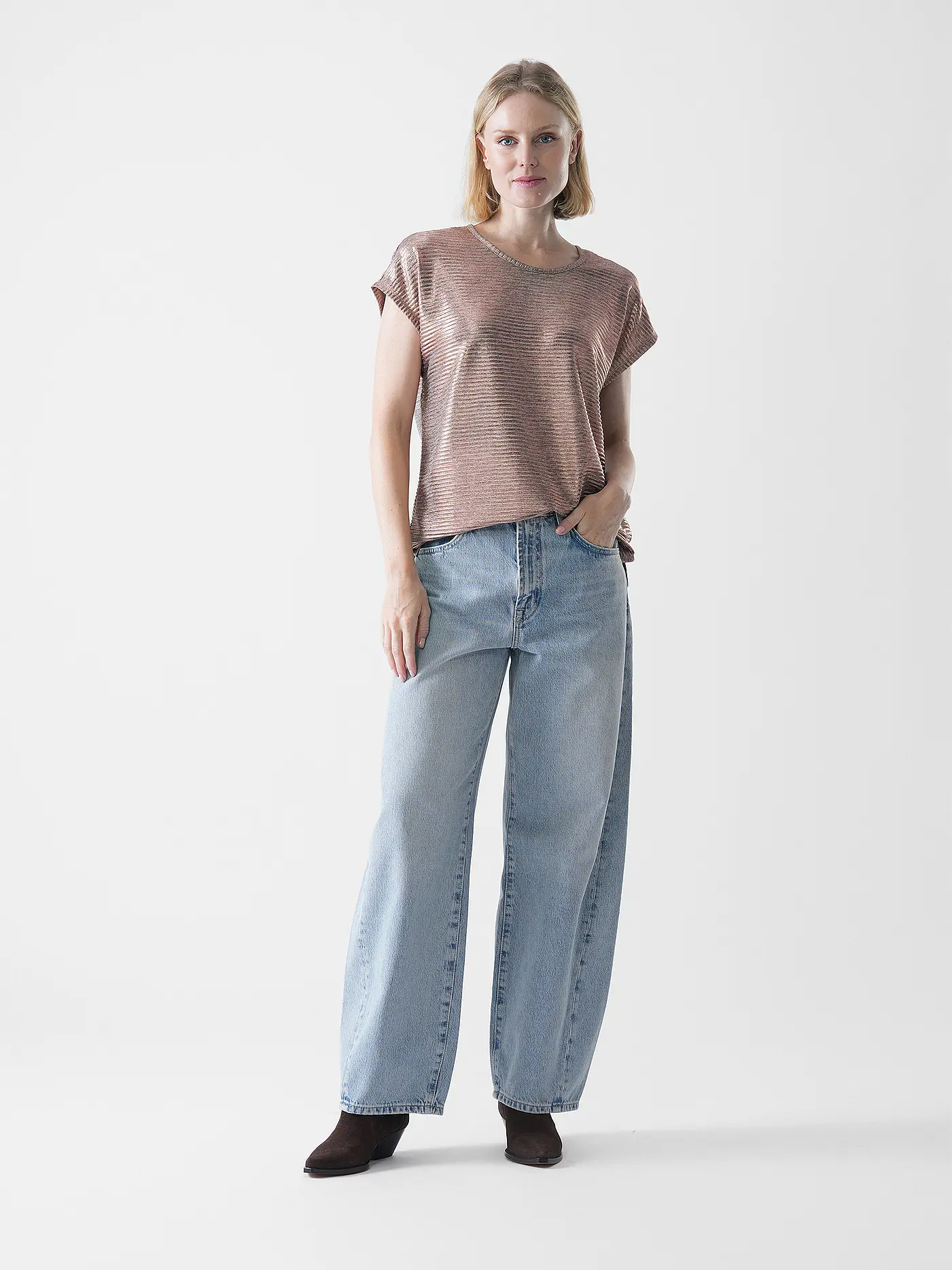 BETTY BARCLAY | T-Shirt  | braun