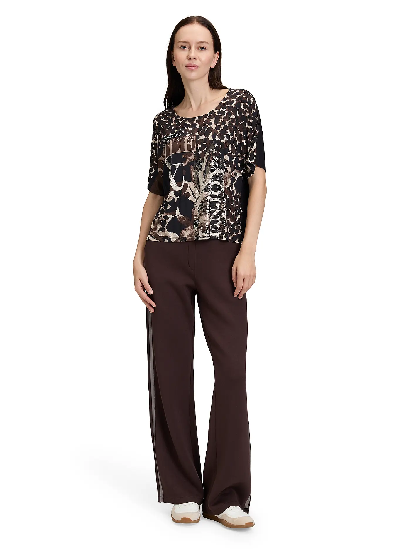 BETTY BARCLAY | T-Shirt  | braun