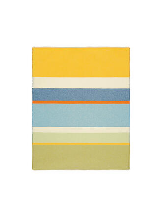 BIEDERLACK | Tagesdecke - Plaid 130x170cm FRESH STRIPE Blau 