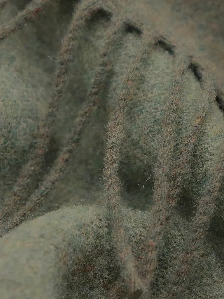 BIEDERLACK | Plaid CASHMERE 130x170cm Forest Salvia | Dunkelgrün