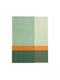 BIEDERLACK | Tagesdecke - Plaid 130x170cm  EVERGREEN Great Green  | dunkelgrün